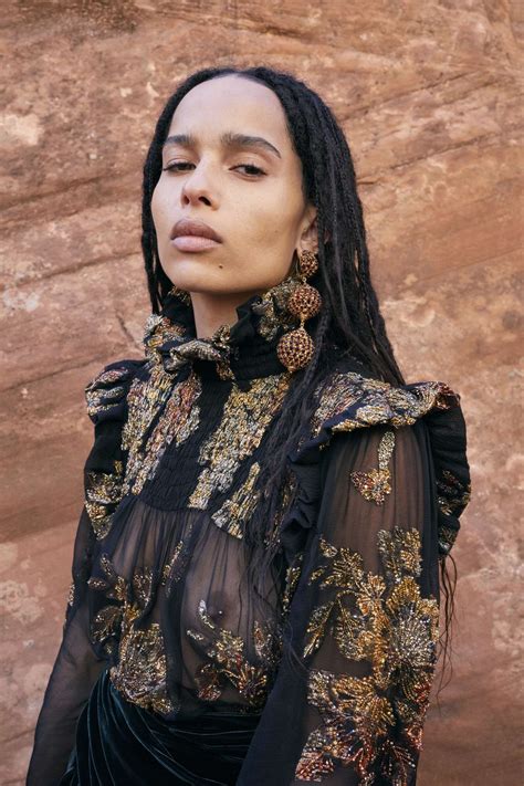 zoe kravitz ysl ad|zoe kravitz.